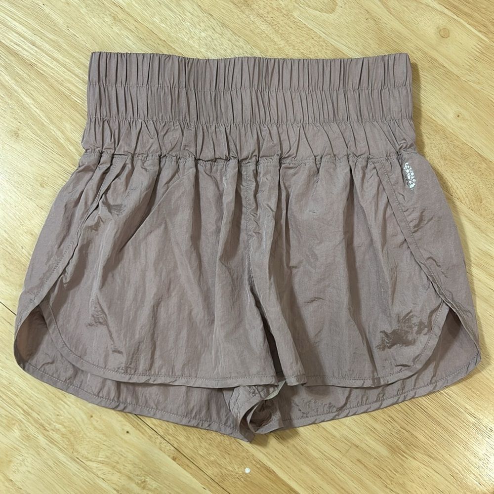 Free People The Way Home Short Pink Athletic Running Moonlight Mauve Size Medium - Picture 2 of 7